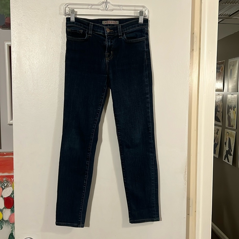 J Brand blue skinny jeans